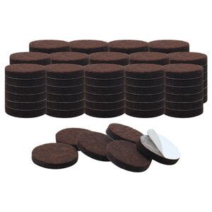90pcs Felt Furniture Pads Round 3/4" Floor Protector for Chair Legs Feet